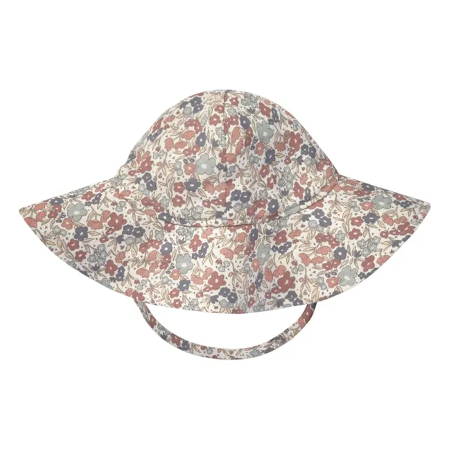 Tartine Et Chocolat floral-print cotton sun hat - Pink