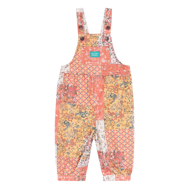 Salopette Romaria Mini | Rose pêche