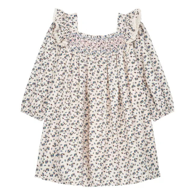 Martina organic cotton dress | Cream