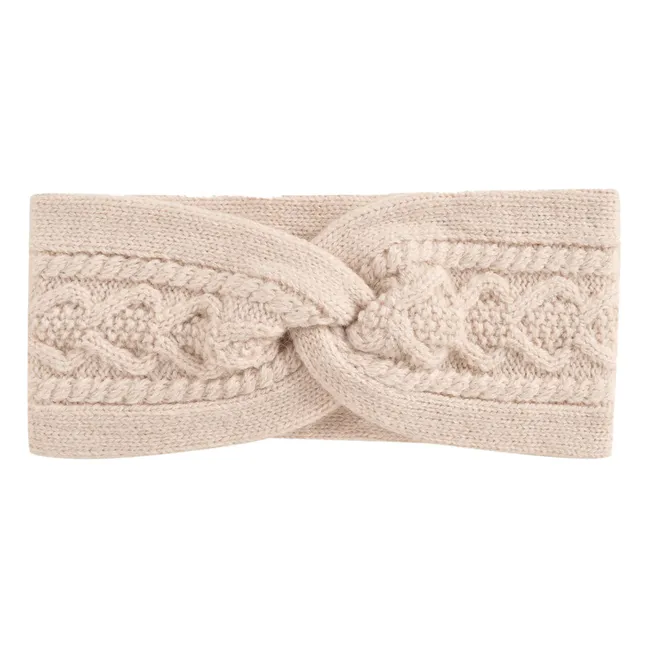 Bandeau Sidony Laine | Crème