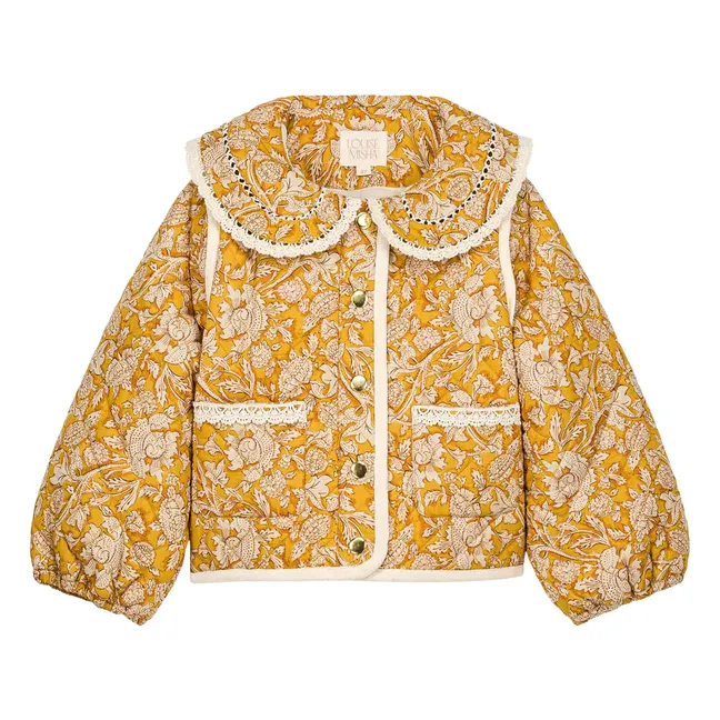Joulia Steppjacke aus Bio-Baumwolle | Honig