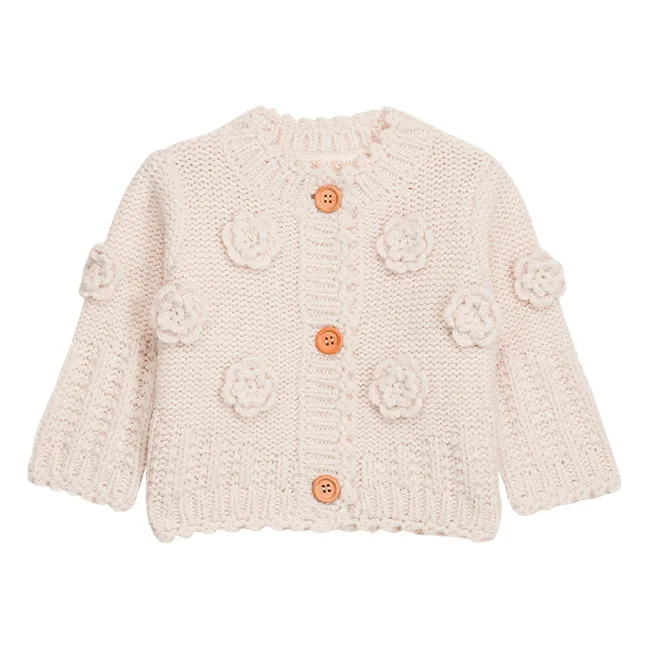 Sandy Laine Strickjacke | Cremefarben