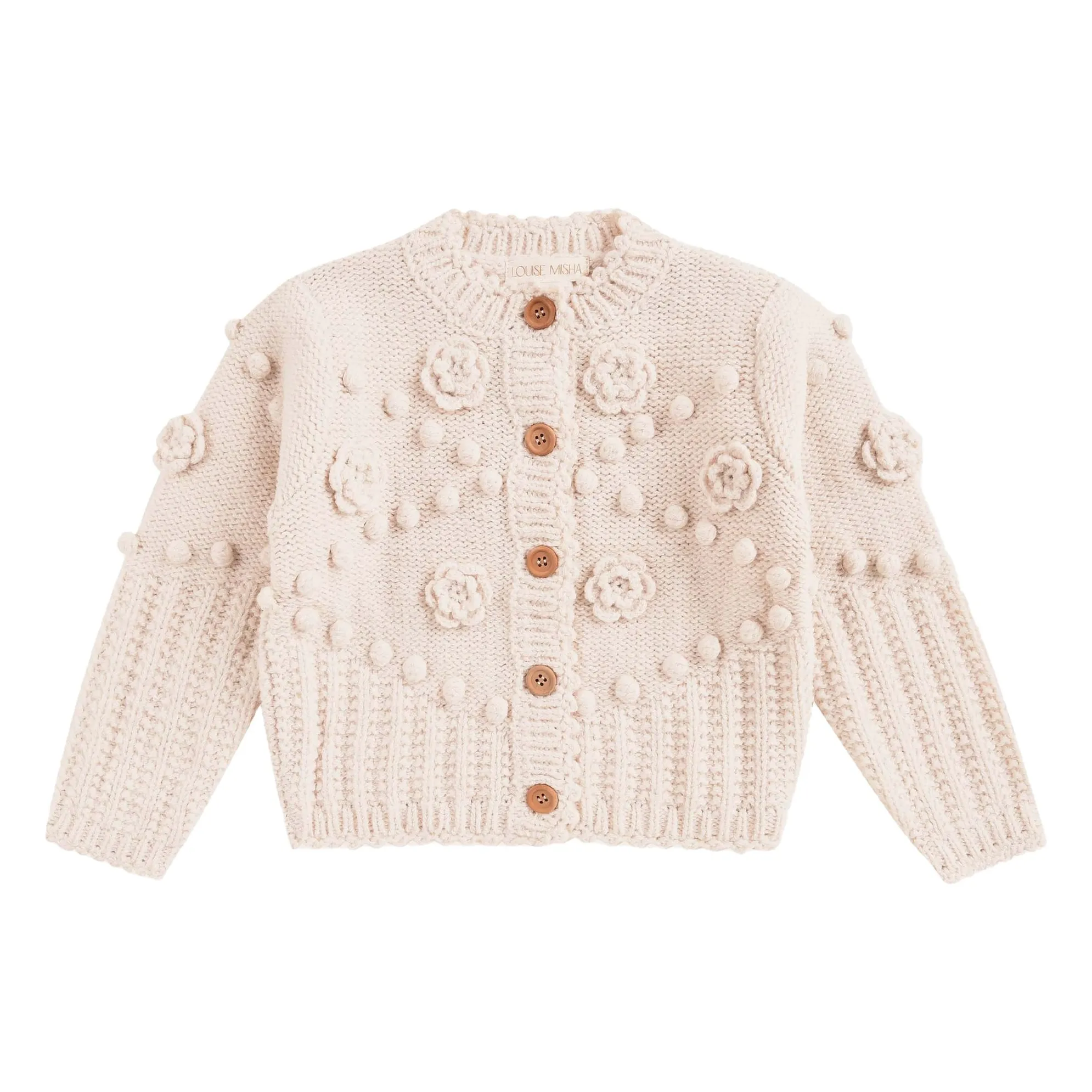 Louise Misha Cream Sandy Laine Cardigan