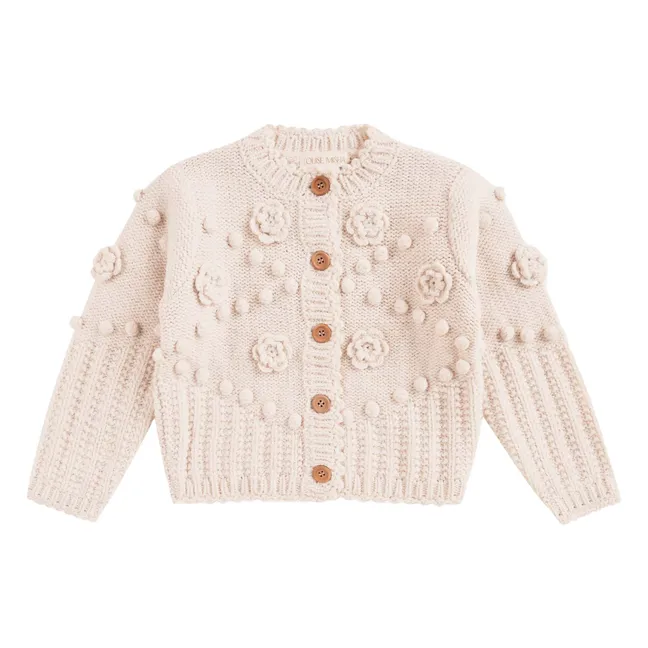 Sandy Laine Strickjacke | Cremefarben