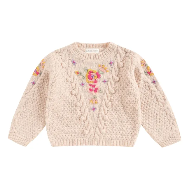 Acila Wool Sweater | Cream