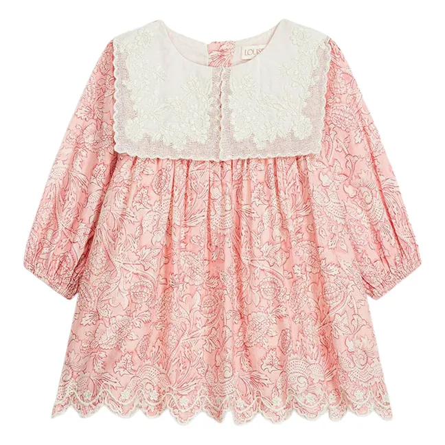 Arinola organic cotton dress | Pink