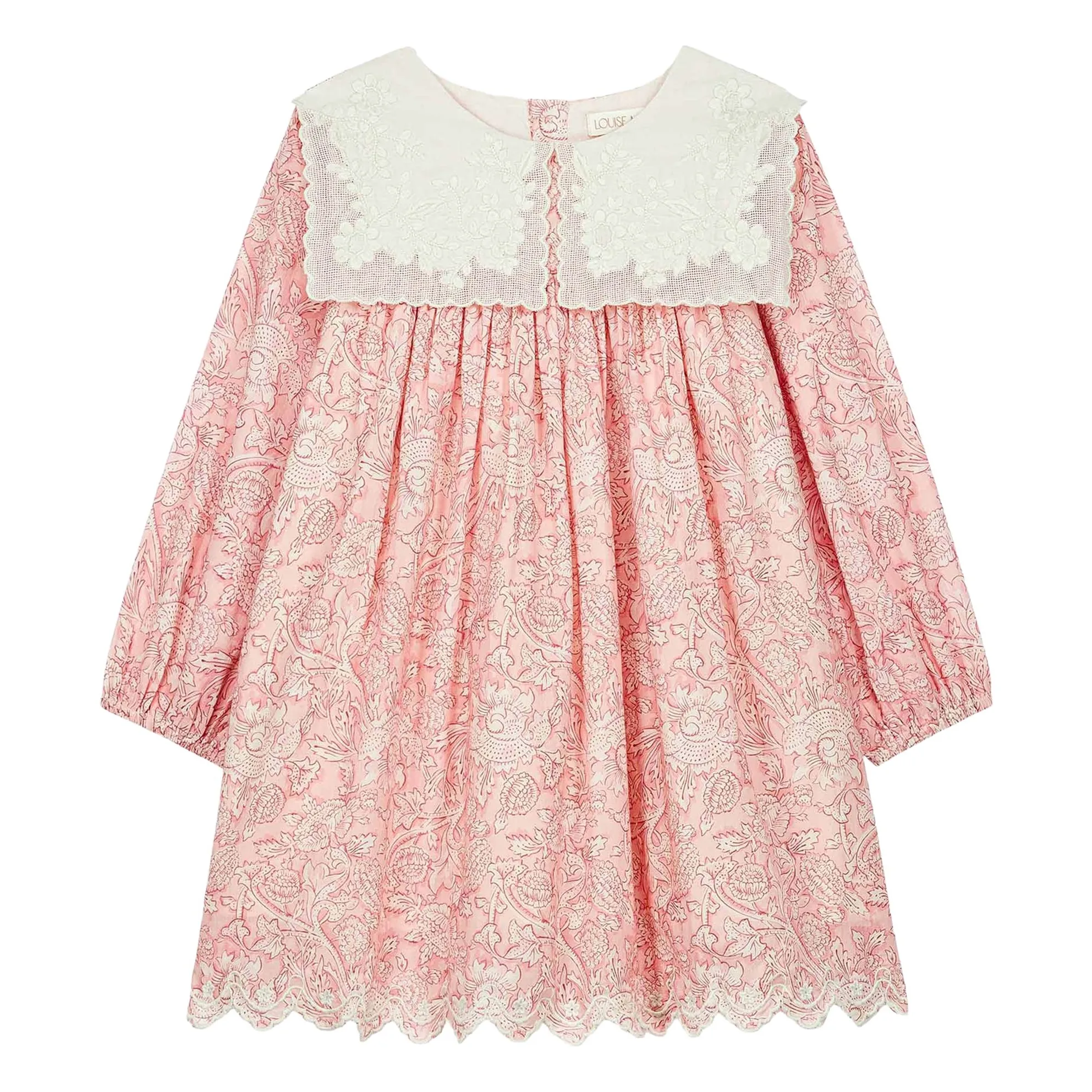Louise Misha Pink Arinola Organic Cotton Dress