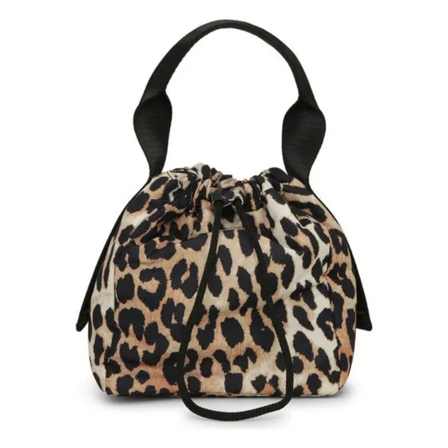 Bolsa Tech Bag Impresa Fibras Recicladas | Leopardo