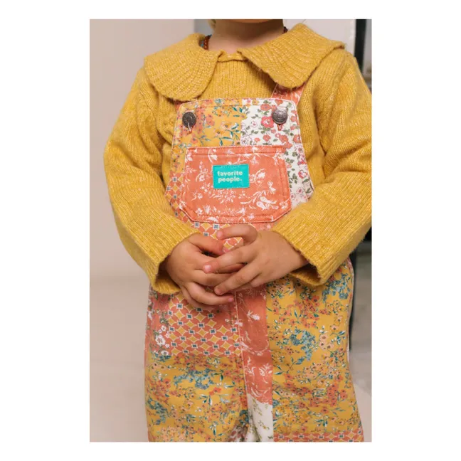 Salopette Romaria Mini | Rose pêche