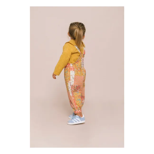 Salopette Romaria Mini | Rose pêche