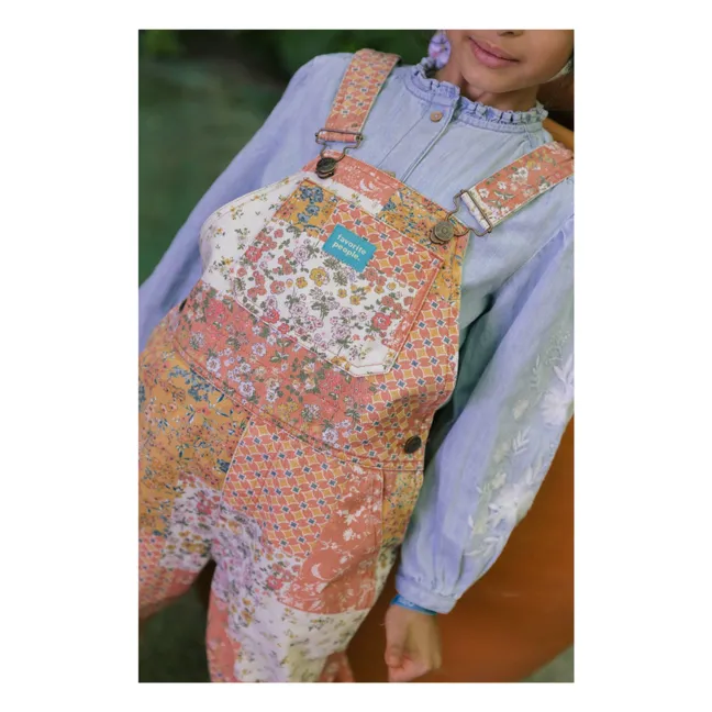 Salopette Romaria | Rose pêche