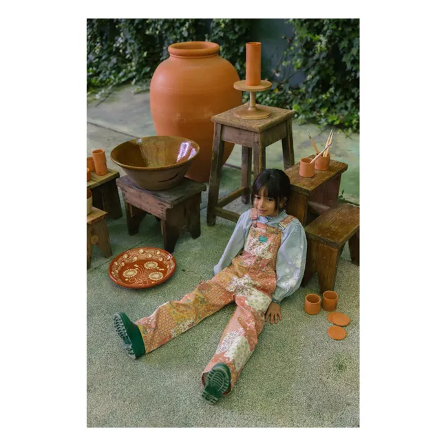 Salopette Romaria | Rose pêche