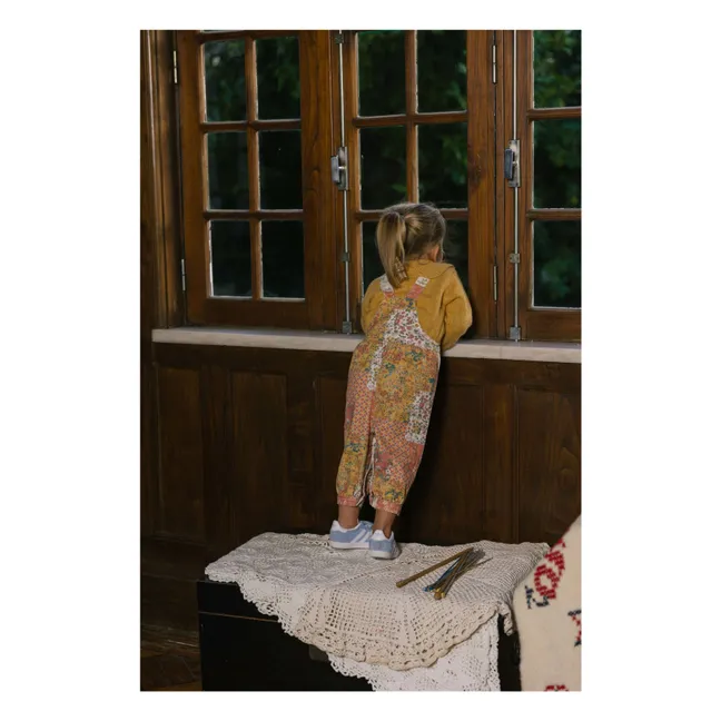 Salopette Romaria Mini | Rose pêche