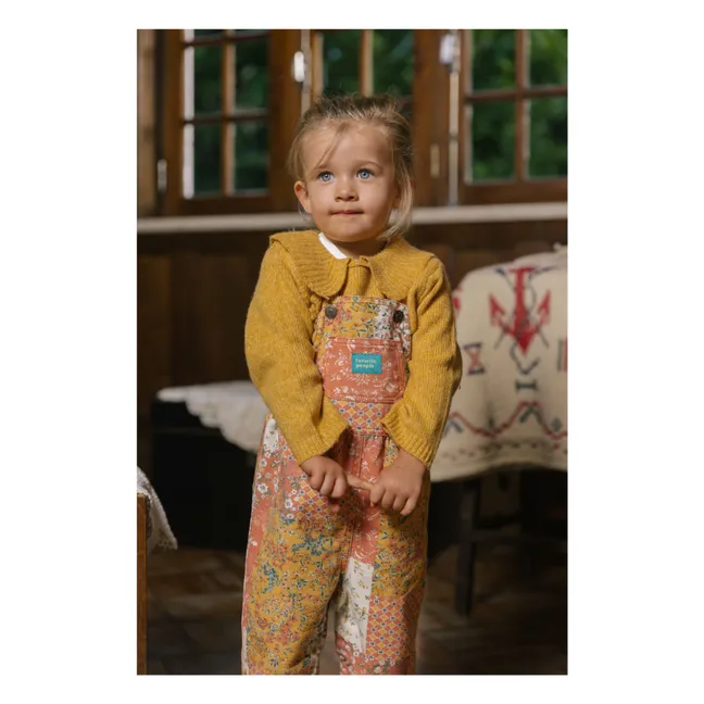 Salopette Romaria Mini | Rose pêche