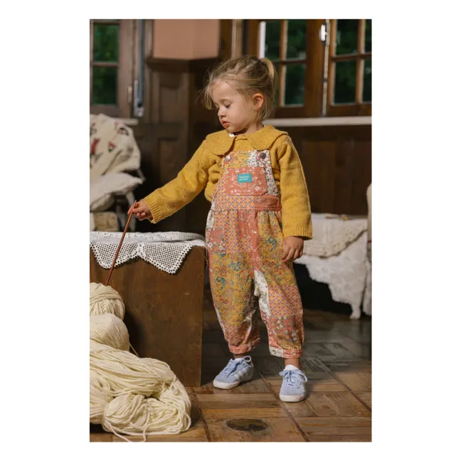 Salopette Romaria Mini | Rose pêche