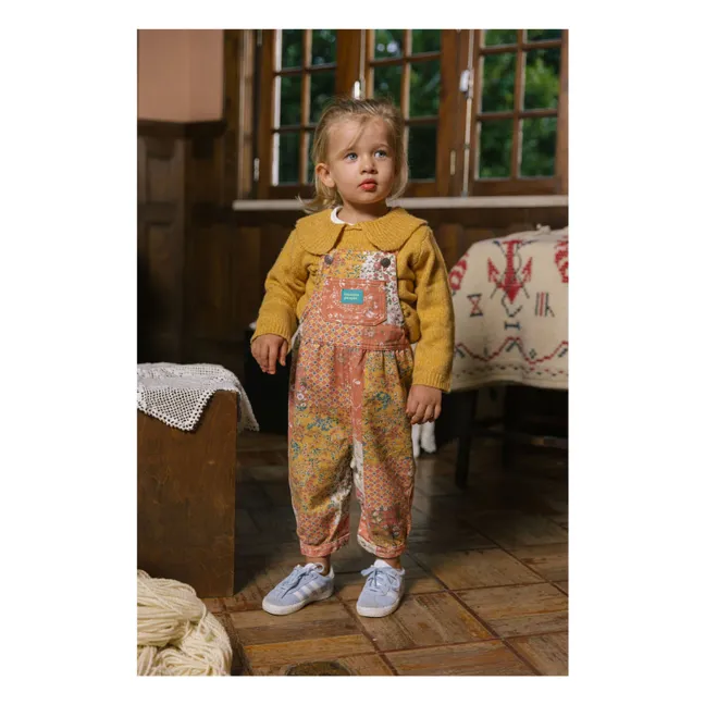 Salopette Romaria Mini | Rose pêche