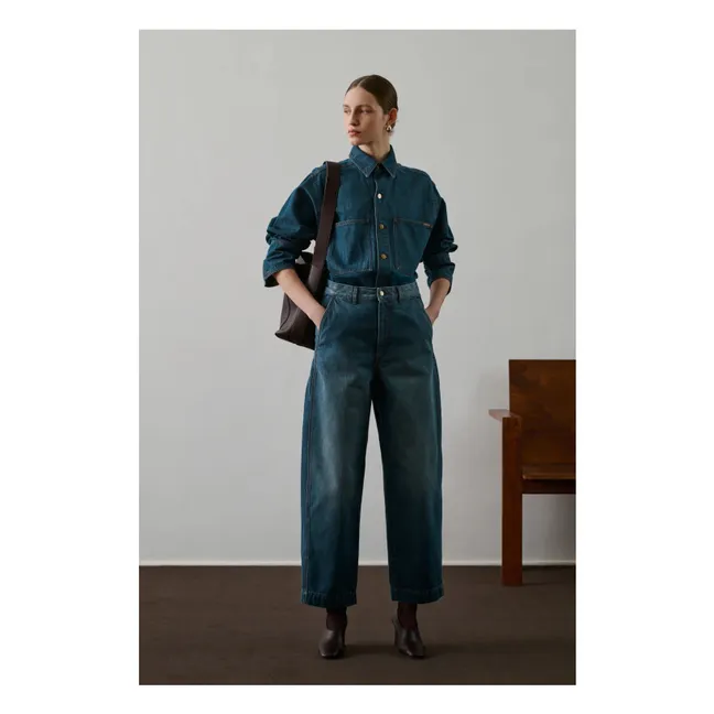 Borsa Saudade Mini in pelle martellata | Marrone