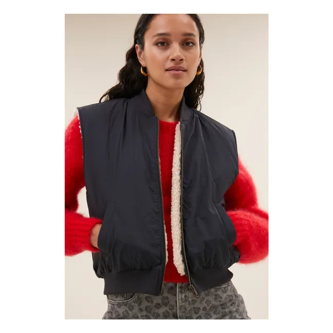 Veste Sans Manches Aleksi | Gris charbon