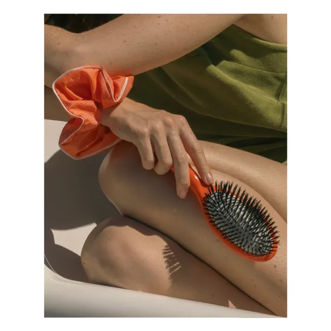 Brosse à cheveux Orange Seventies N°01 | Orange