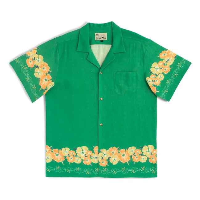 Blusa Ornate Bloom Camp | Verde