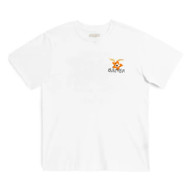 Trippin' Vaca Organic Cotton T-shirt | White