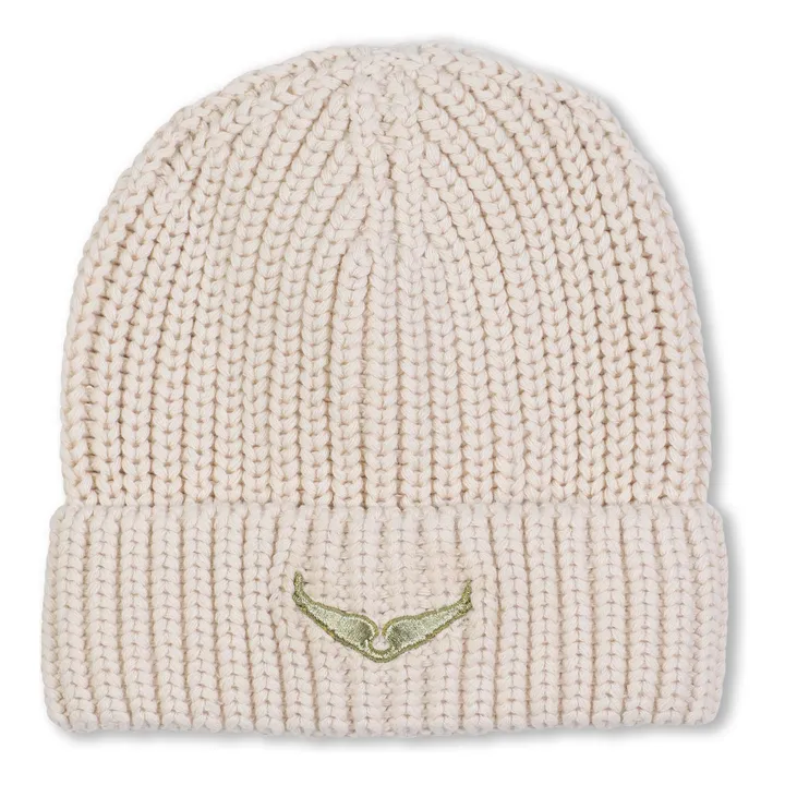 Bonnet Ailes | Beige- Image produit n°0