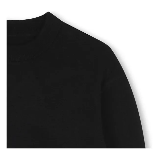 Voltaire Wool Sweater | Black
