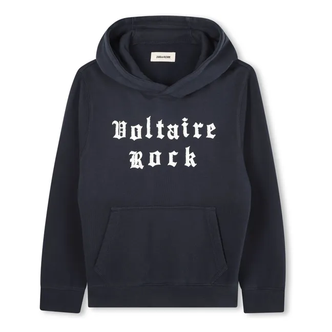 Felpa Voltaire Rock Cotone organico | Blu marino