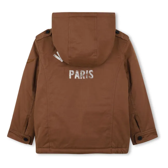 Hooded Parka | Brown