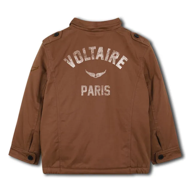 Hooded Parka | Brown