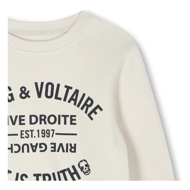 Sweat Zadig&Voltaire Coton Bio | Ivoire