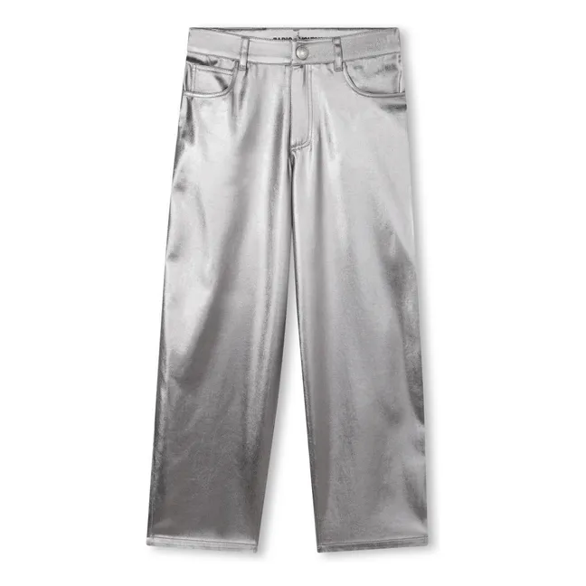 Metallic-Hose | Silber
