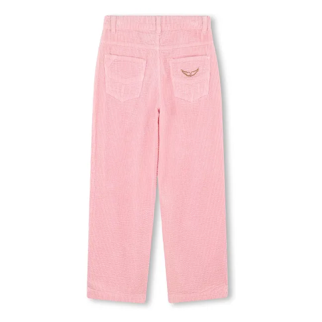 Pantalon Velours | Rose