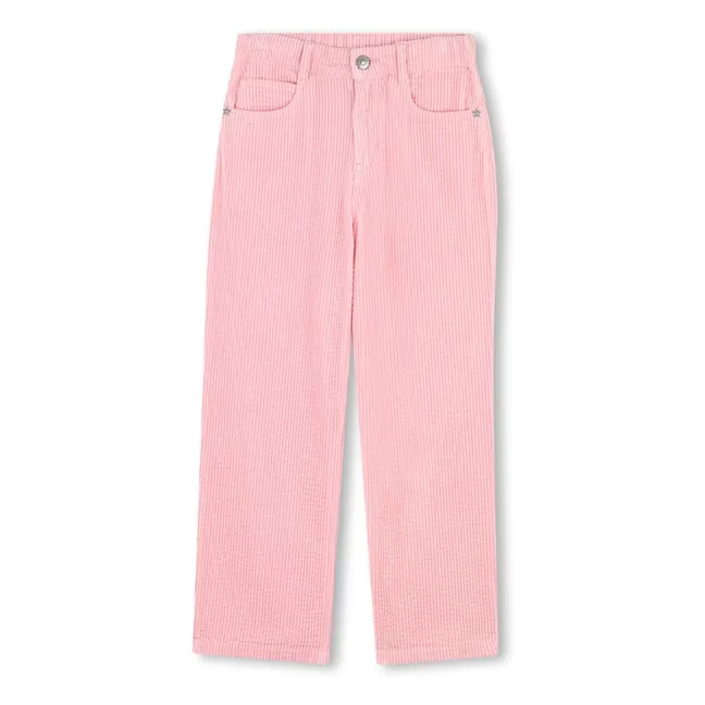 Pantalon Velours | Rose