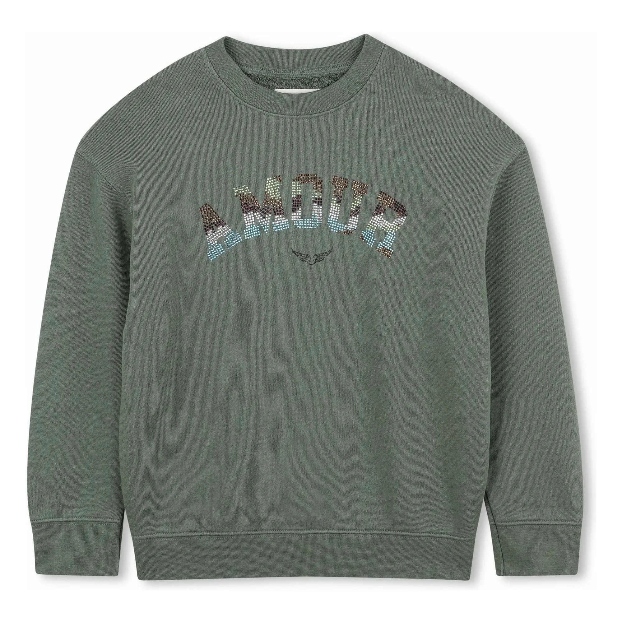 Zadig & Voltaire Green Sweat Amour