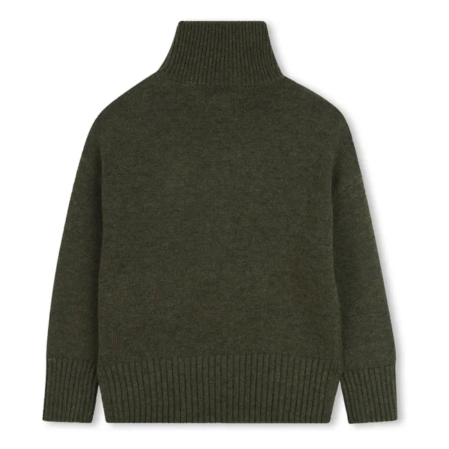 Pull Rock&Roll Laine | Vert kaki