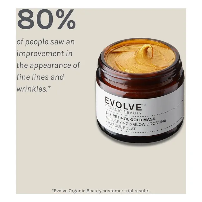 Masque éclat doré au Bio-Retinol Gold - 60 ml