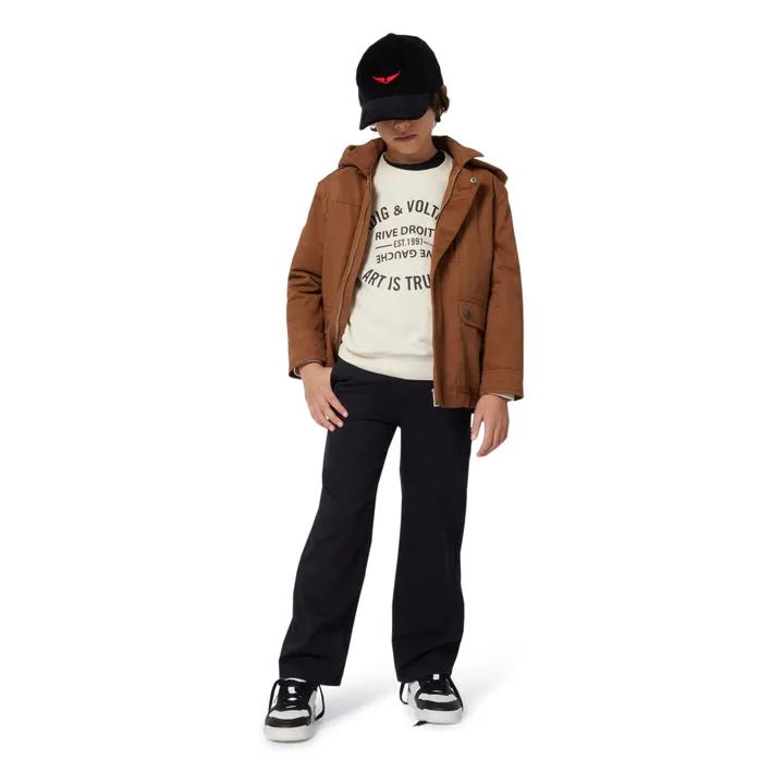 Parka à Capuche | Marron- Image produit n°1