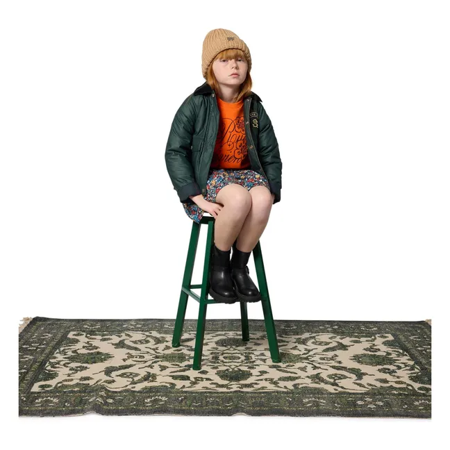 Robe Fleurie | Bleu marine