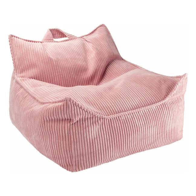 Sillón de pana | Rosa