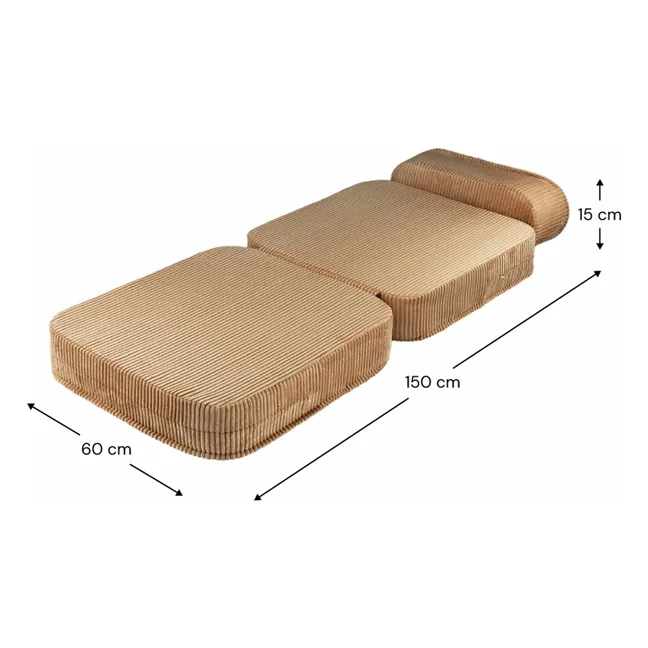 Sillón de pana | Marrón