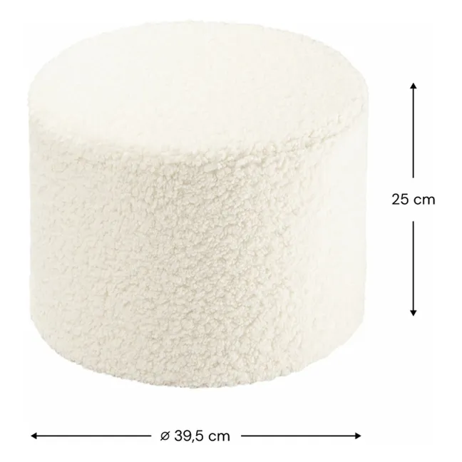 Pouf Orsetto | Ecru