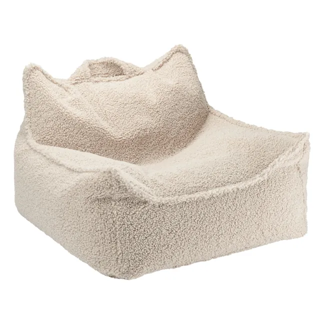 Fauteuil en teddy | Beige