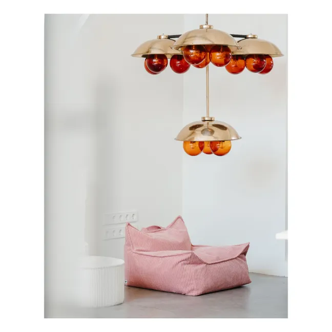 Sillón de pana | Rosa