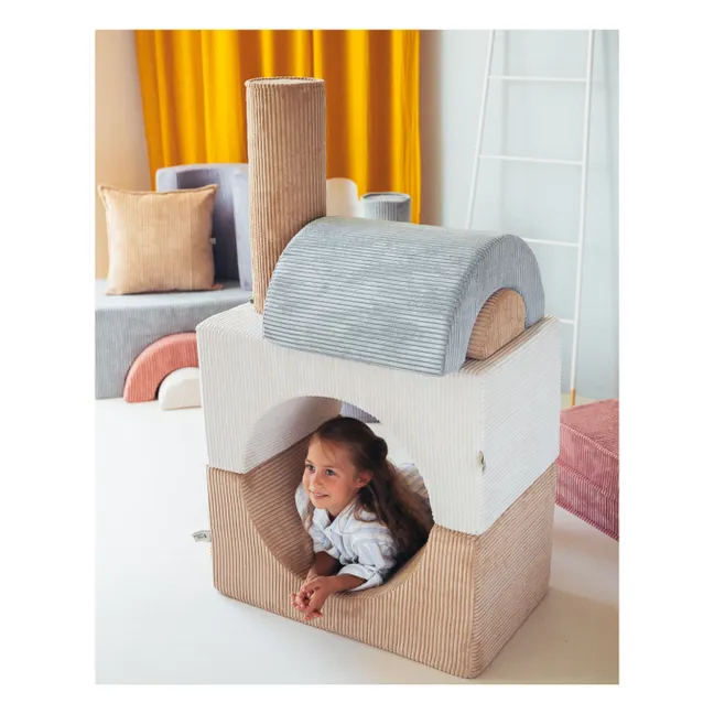 Corduroy motricity module | Ecru