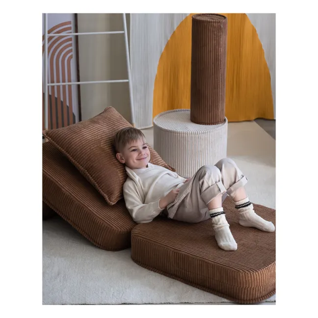 Sillón de pana | Marrón