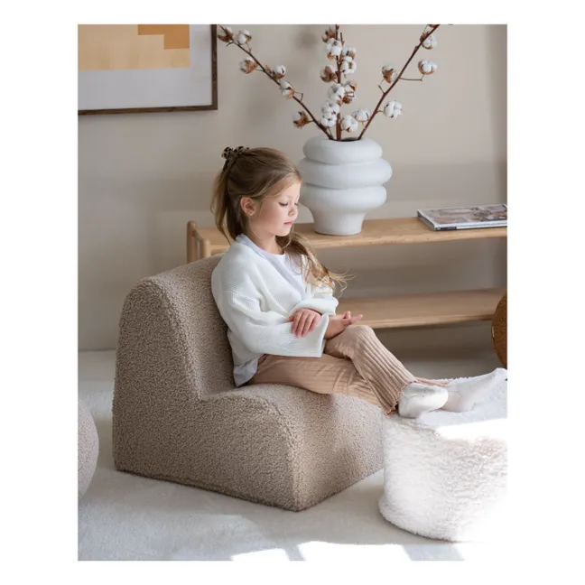Pouf Orsetto | Ecru