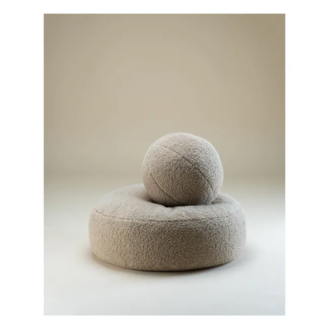 Teddy pouffe | Beige