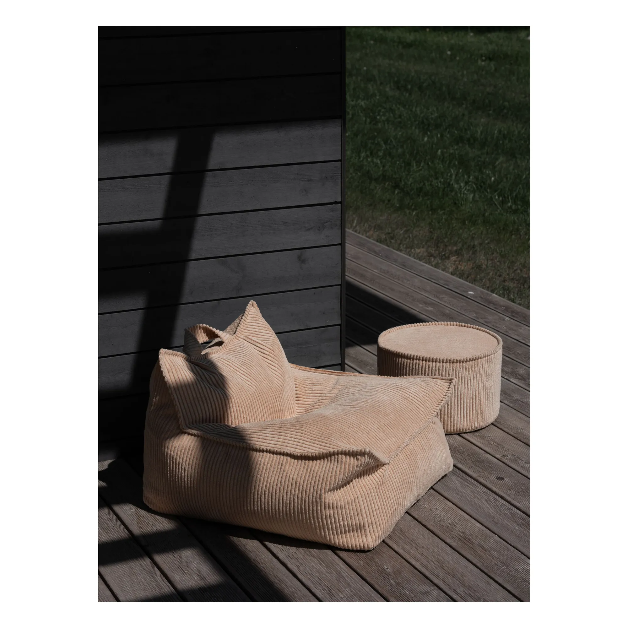 Wigiwama - Fauteuil en velours côtelé (Wigiwama) - Image 1