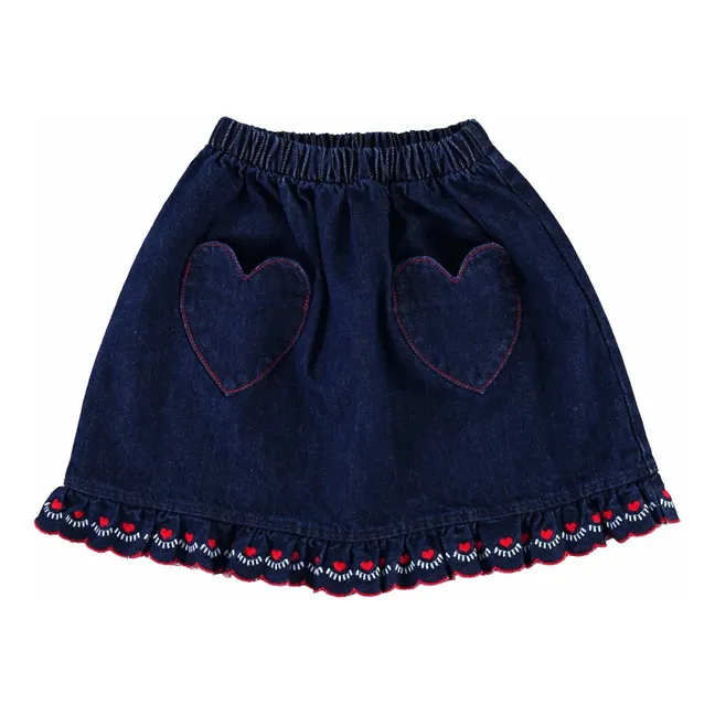 Falda vaquera Tessa | Azul Marino